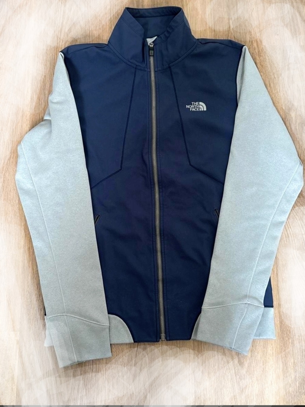 The North Face Kadet Full Zip Jacket Blue & Grey
